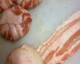 餅の 豚バラスライス肉巻き大根おろし添え作り方3写真