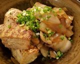 超簡単！すき焼きのタレで豚バラ肉豆腐作り方5写真