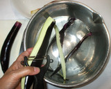風邪に♪みょうがと茄子の味噌汁簡単作り方2写真
