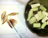 風邪に♪みょうがと茄子の味噌汁簡単作り方4写真
