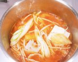 スープジャー★キムチチゲ★お弁当作り方3写真