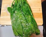 ほうれん草丸ごと！トマトサバカレー♡作り方1写真