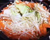 超簡単♡たっぷり白菜とサバ缶カレー素麺作り方2写真