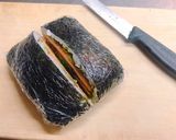 とんかつのおにぎらず作り方11写真