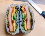 とんかつのおにぎらず作り方12写真