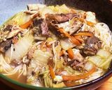 超簡単♡たっぷり白菜とサバ缶カレー素麺作り方7写真