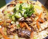 超簡単♡たっぷり白菜とサバ缶カレー素麺作り方8写真
