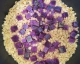 100%押し麦の麦味噌紫芋麦飯作り方12写真