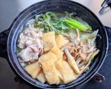 柚子香る✿水菜と豚肉のハリハリ鍋作り方4写真