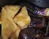 めんつゆとゆず茶で♪茄子と油揚げの煮浸し作り方4写真