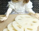 リカちゃん♡れんこんのはさみ焼きꕤ*.ﾟ作り方3写真