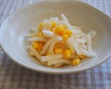 大根とコーンのナムル♪コーンの甘さが美味作り方5写真