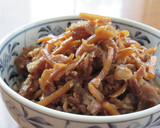 豚バラ肉としょうがのしぐれ煮作り方4写真