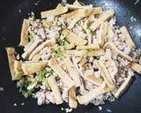 麻婆風ラクサ豆腐作り方5写真