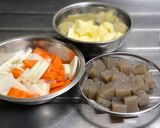 簡単！基本の野菜・具だくさん豚汁レシピ作り方2写真