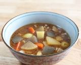 簡単！基本の野菜・具だくさん豚汁レシピ作り方14写真