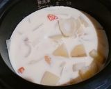 マクロビ☆炊飯器餅シチュー【出稼ぎメシ】作り方2写真