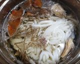 ウラベニホテイシメジなどの煮込みうどん作り方6写真