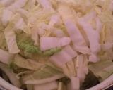 白菜味噌汁キムチ風作り方1写真