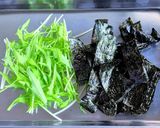 水菜のチョレギサラダ作り方1写真