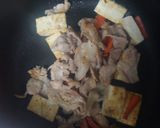 豚肉と豆腐の炒め&卵とじ作り方7写真
