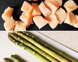 鶏胸肉とアスパラの簡単★サクサク串揚げ作り方1写真