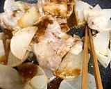 味噌ベースの豚バラ大根作り方10写真
