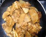味噌ベースの豚バラ大根作り方11写真