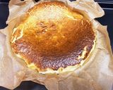 バスク風チーズケーキ☆しっとりトロトロ♪作り方4写真