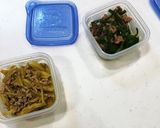 お弁当おかず　ひき肉ジャガカレー味作り方9写真