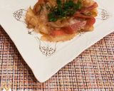 ひらひら大根で☆アンチョビガーリック炒め作り方10写真
