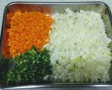 市販のルウで！　簡単キーマカレー☆作り方1写真