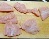 ささみガーリック焼き作り方1写真
