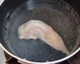 ささみ アボガド ぽん酢作り方1写真