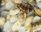 アサリの白ワイン蒸し●レモン汁しあげ作り方3写真