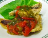 【病院】揚げ魚甘辛だれ【給食】作り方10写真