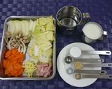 米粉で簡単♪白菜クリームスープ作り方1写真