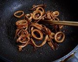 イカ＆空芯菜の炒め物♪作り方4写真