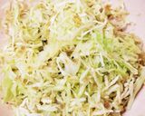 ☆甘辛たれで♪キャベツの鰹節和え☆作り方3写真