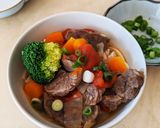 ママの優しい牛肉麺作り方6写真
