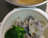 菜の花と蓮根の酢味噌わさび和え作り方4写真