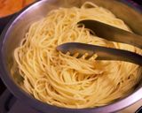 お店で食べたキムチベーコンクリームパスタ作り方5写真