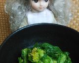 リカちゃん♡菜の花の辛子醤油和え作り方11写真