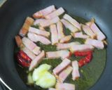 時短簡単ミニトマトとベーコンの美味パスタ作り方4写真