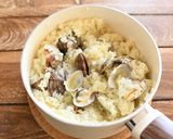 スペイン風あさりの炊き込みご飯作り方5写真