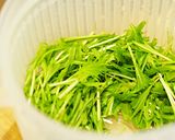 海藻麺で✧水菜とカニカマのごま酢和え作り方3写真