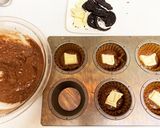 オレオで！マフィン　バレンタインVer.作り方5写真