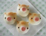 丸パンを簡単に可愛く3♡いぬのパン作り方9写真