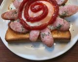 おひさまみたい♪簡単ソーセージエッグパン作り方16写真