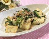 ニラと豆腐de作る☘️塩麹チャンプル作り方3写真